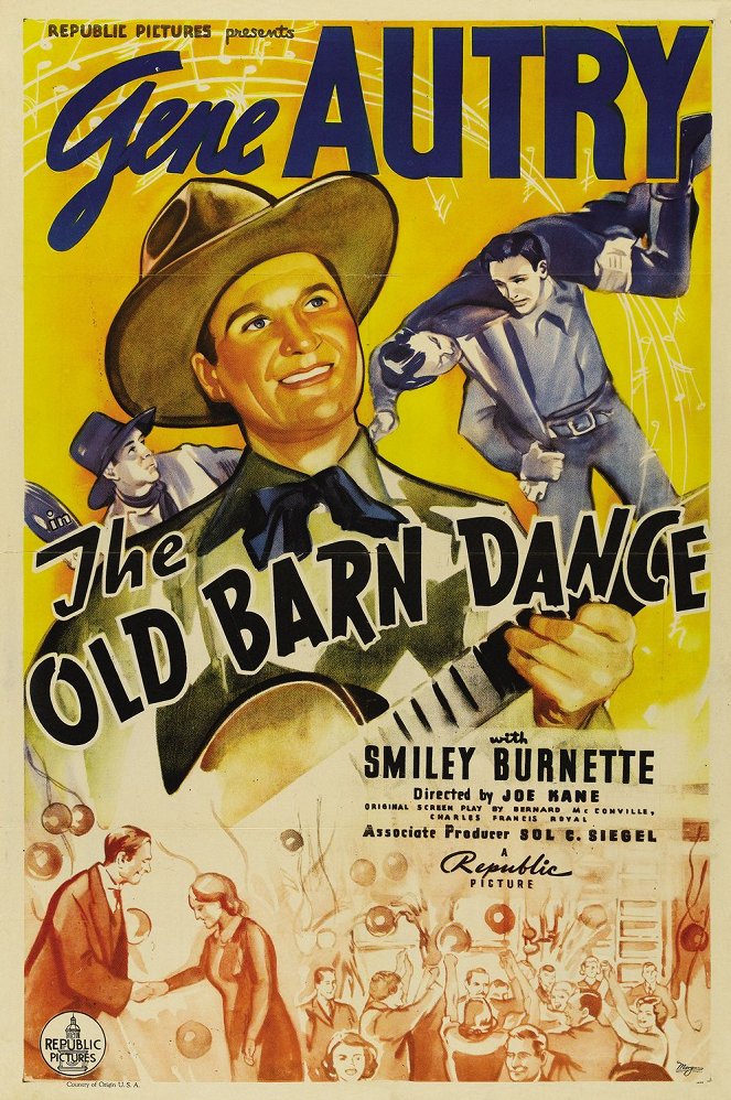 The Old Barn Dance - Posters