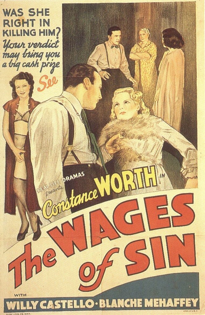 The Wages of Sin - Plakate