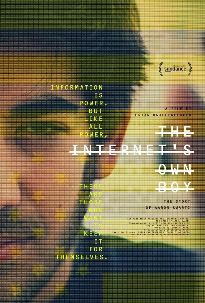 The Internet's Own Boy: The Story of Aaron Swartz - Julisteet