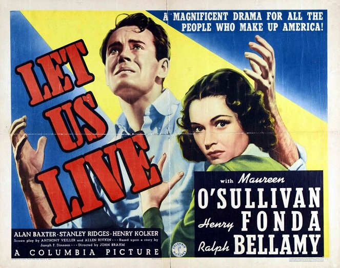 Let Us Live - Posters