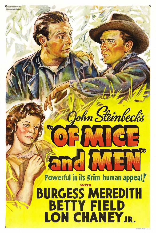 Of Mice and Men - Plakate