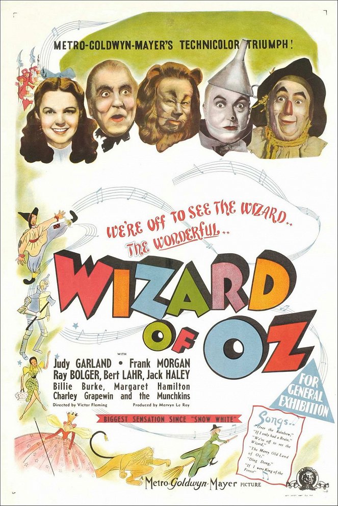 Čarodejník z krajiny Oz - Plagáty