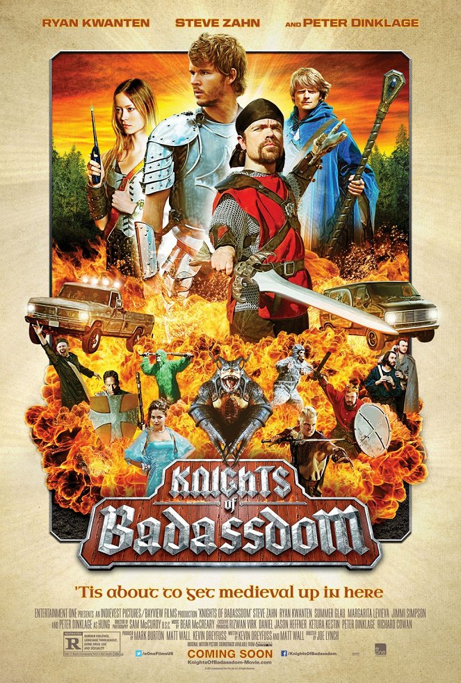 Knights of Badassdom - Plakátok