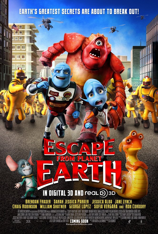 Escape from Planet Earth - Posters