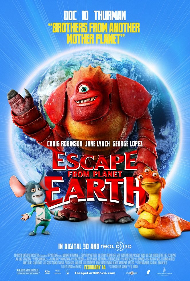 Escape from Planet Earth - Julisteet