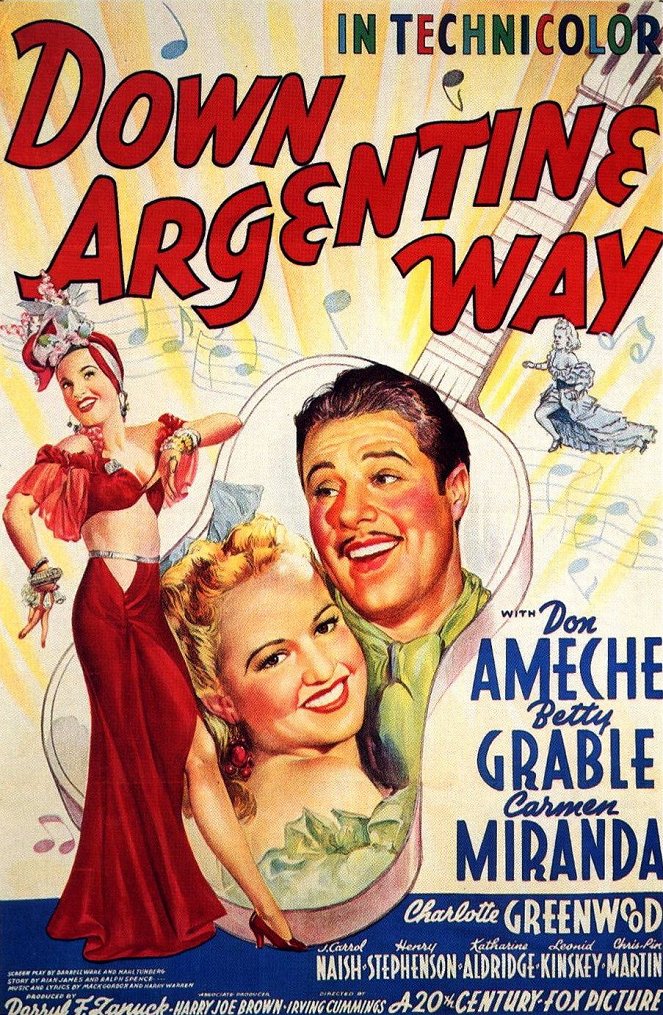 Down Argentine Way - Plakáty