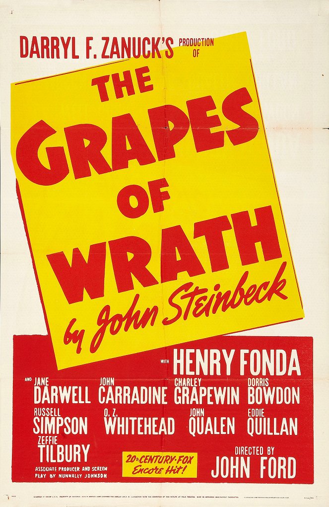 The Grapes of Wrath - Posters