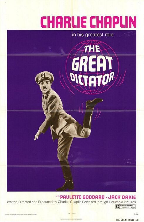 El gran dictador - Carteles