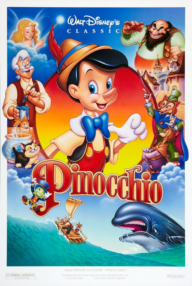 Pinocho - Carteles