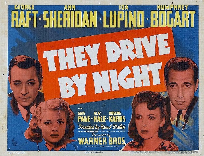 They Drive by Night - Cartazes