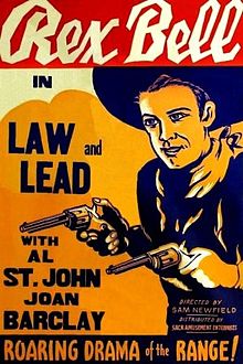 Law and Lead - Affiches