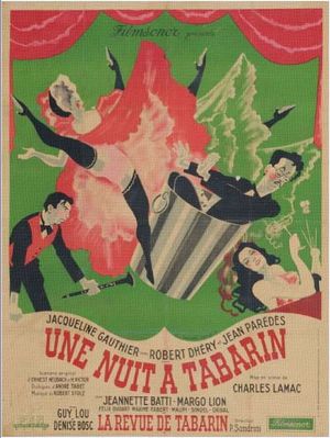 Une nuit à Tabarin - Affiches