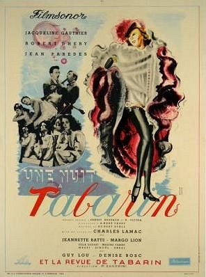 Une nuit à Tabarin - Affiches