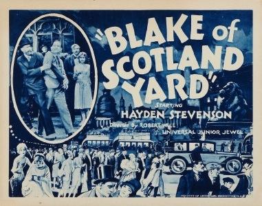 Blake of Scotland Yard - Affiches