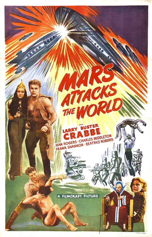 Mars Attacks the World - Carteles
