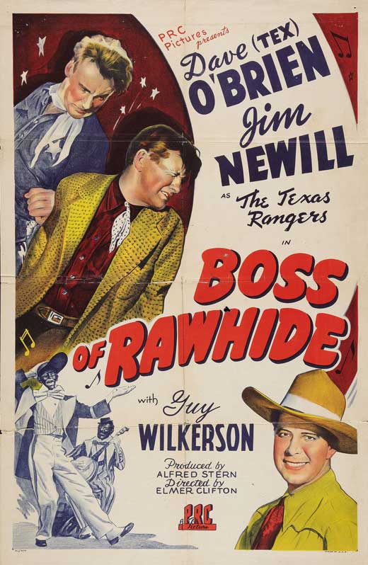 Boss of Rawhide - Affiches