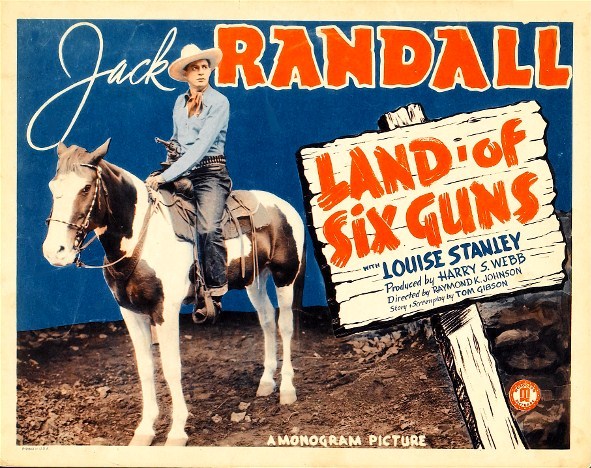 Land of the Six Guns - Plakaty