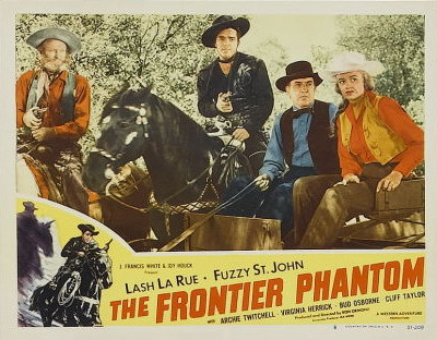 The Frontier Phantom - Posters