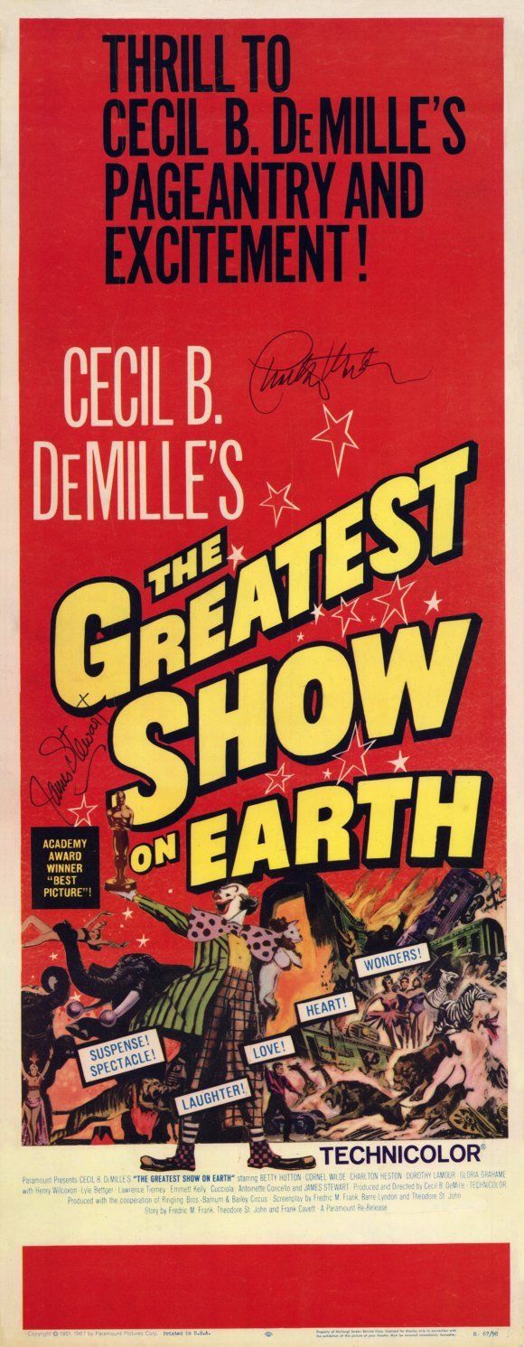 The Greatest Show on Earth - Posters