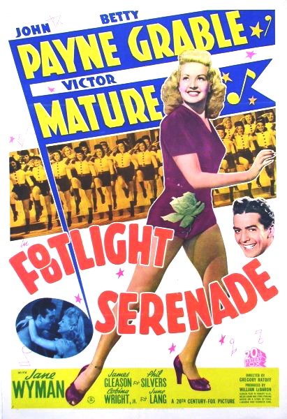 Footlight Serenade - Posters