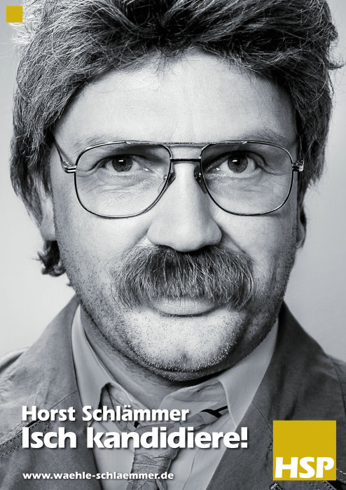 Horst Schlämmer - Isch kandidiere! - Plakátok