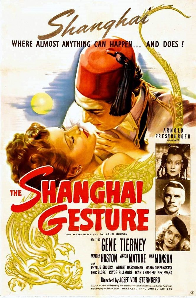 The Shanghai Gesture - Plakaty