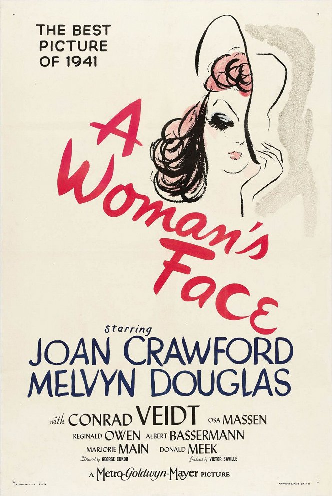 A Woman's Face - Cartazes