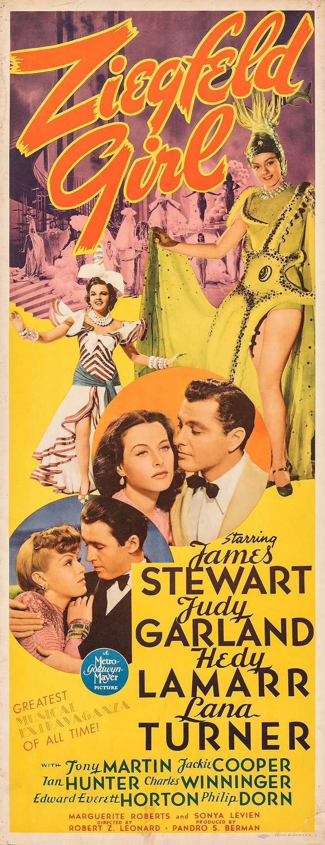 Ziegfeld Girl - Plakátok