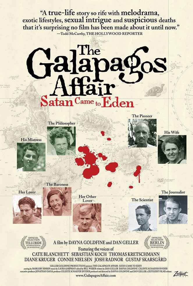 Die Galapagos-Affäre: Satan kam nach Eden - Plakate