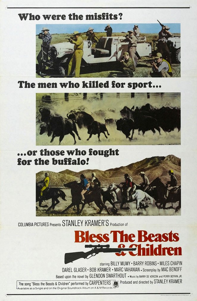 Bless the Beasts & Children - Affiches
