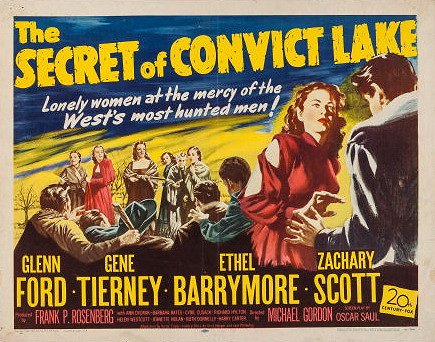 The Secret of Convict Lake - Plakaty