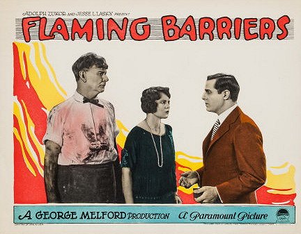 Flaming Barriers - Plakate