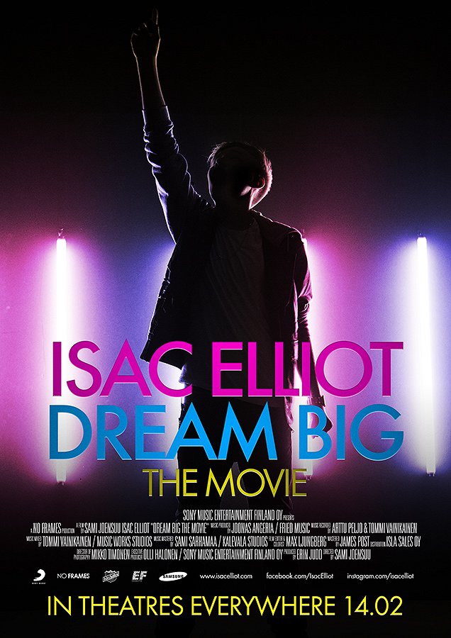 Isac Elliot Dream Big: The Movie - Carteles