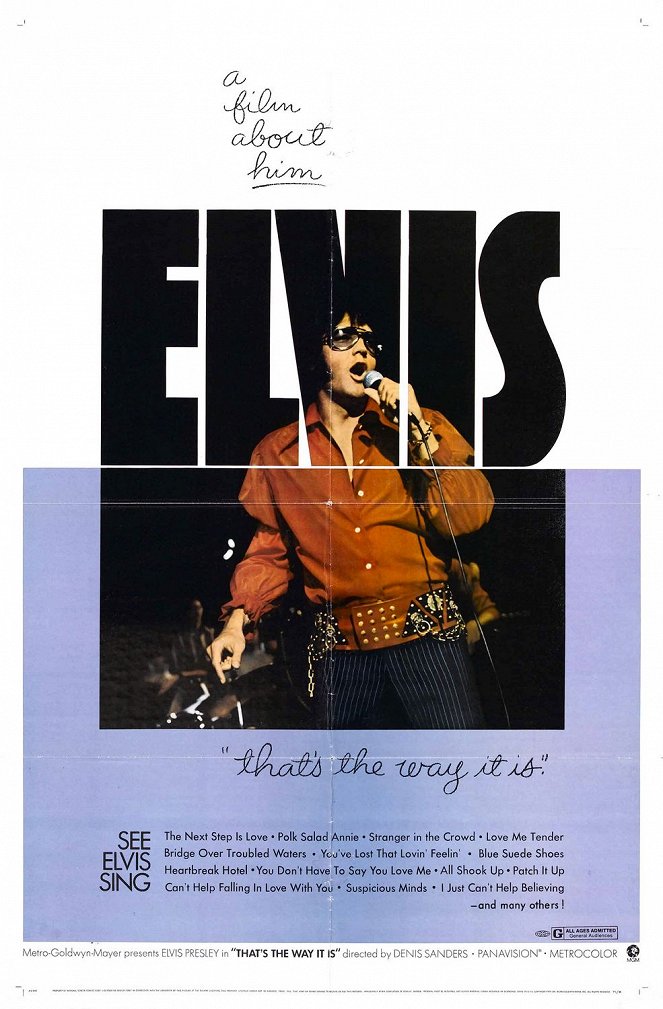 Elvis: That's the Way It Is - Plakate