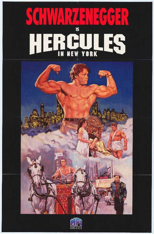 Herkules v New Yorku - Plagáty