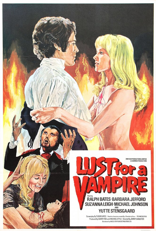 Lust for a Vampire - Carteles