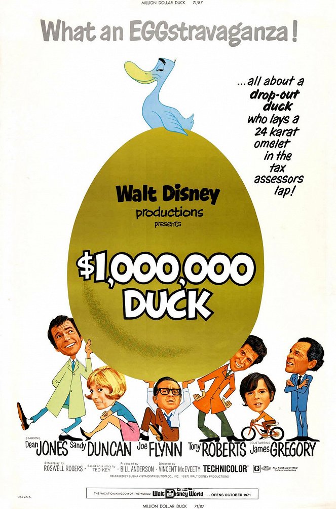 The Million Dollar Duck - Plakate