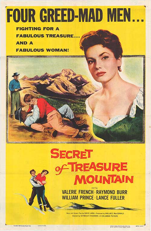 Secret of Treasure Mountain - Plakate