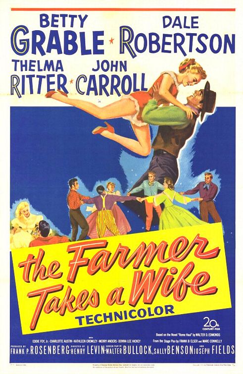 The Farmer Takes a Wife - Affiches