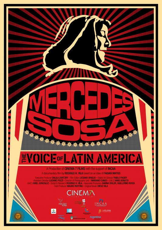 Mercedes Sosa: La voz de Latinoamérica - Plagáty