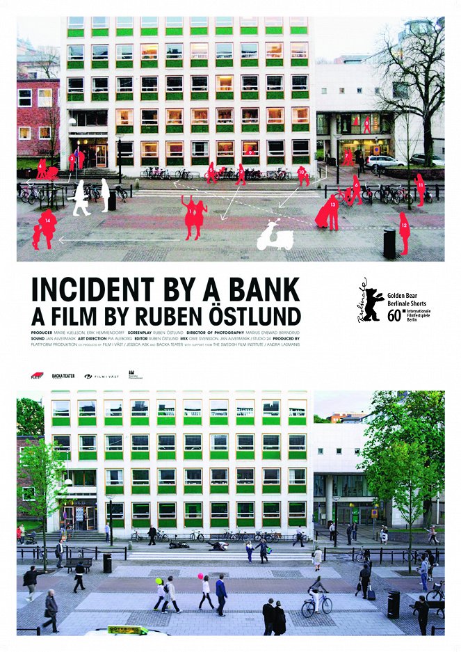 Incident v bance - Plakáty