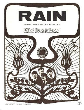 The Beatles: Rain - Affiches