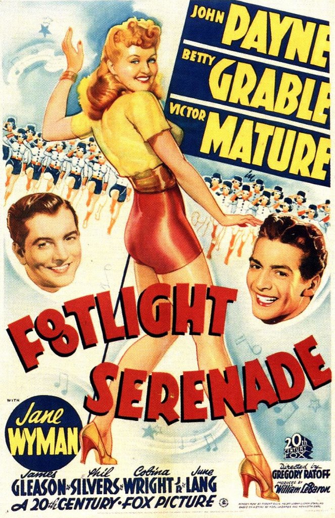 Footlight Serenade - Posters