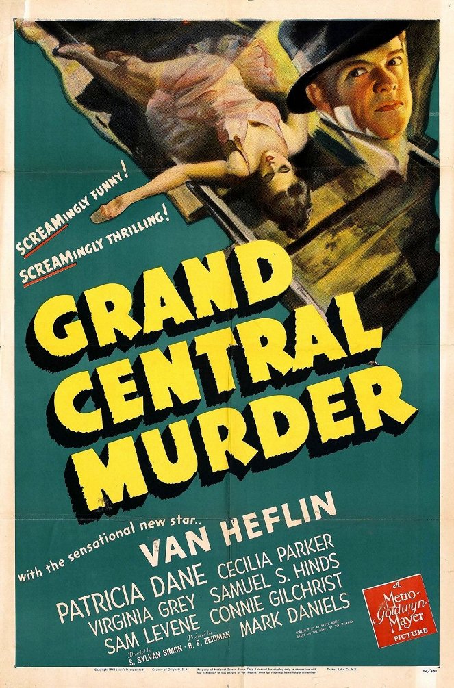 Grand Central Murder - Posters