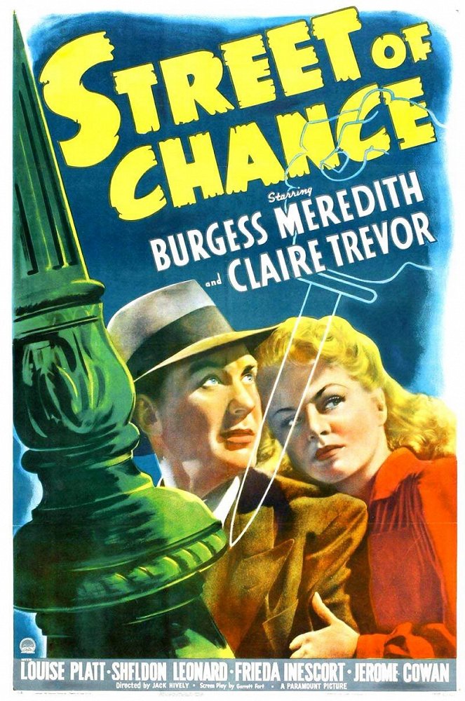 Street of Chance - Posters