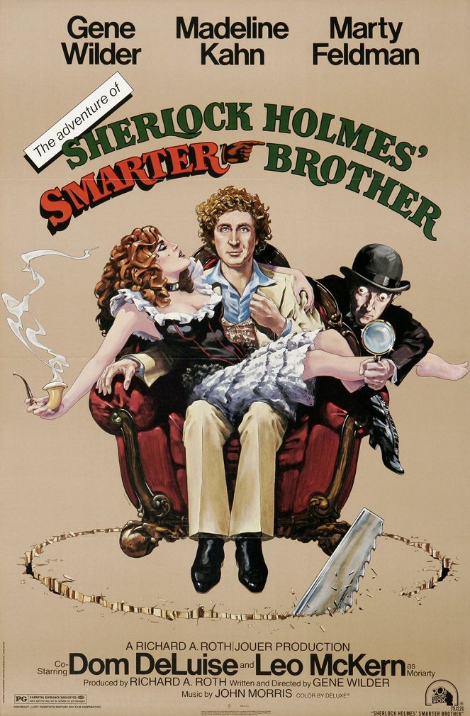 Sherlock Holmes cleverer Bruder - Plakate