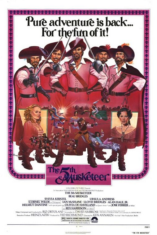 The 5th Musketeer - Posters