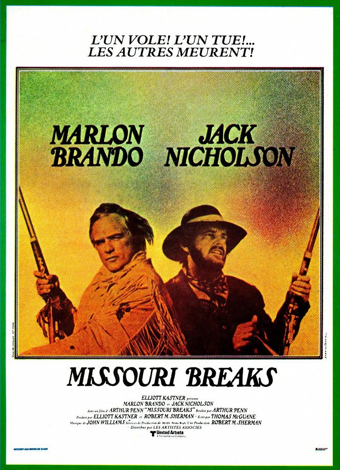 Missouri Breaks - Affiches