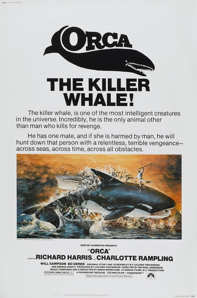 A gyilkos bálna - Plakátok