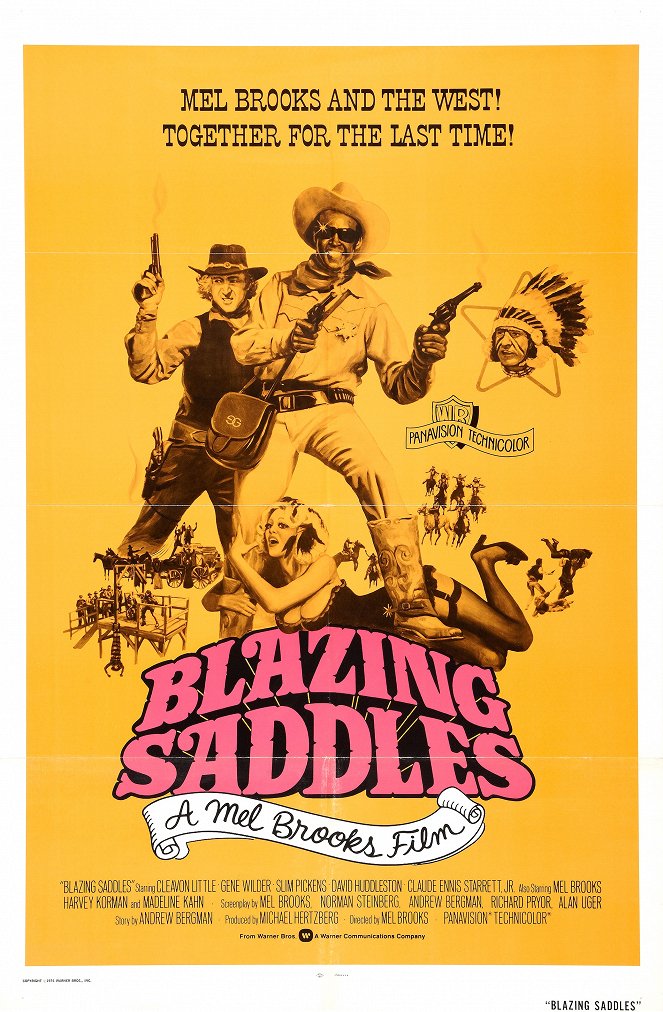 Blazing Saddles - Plakaty